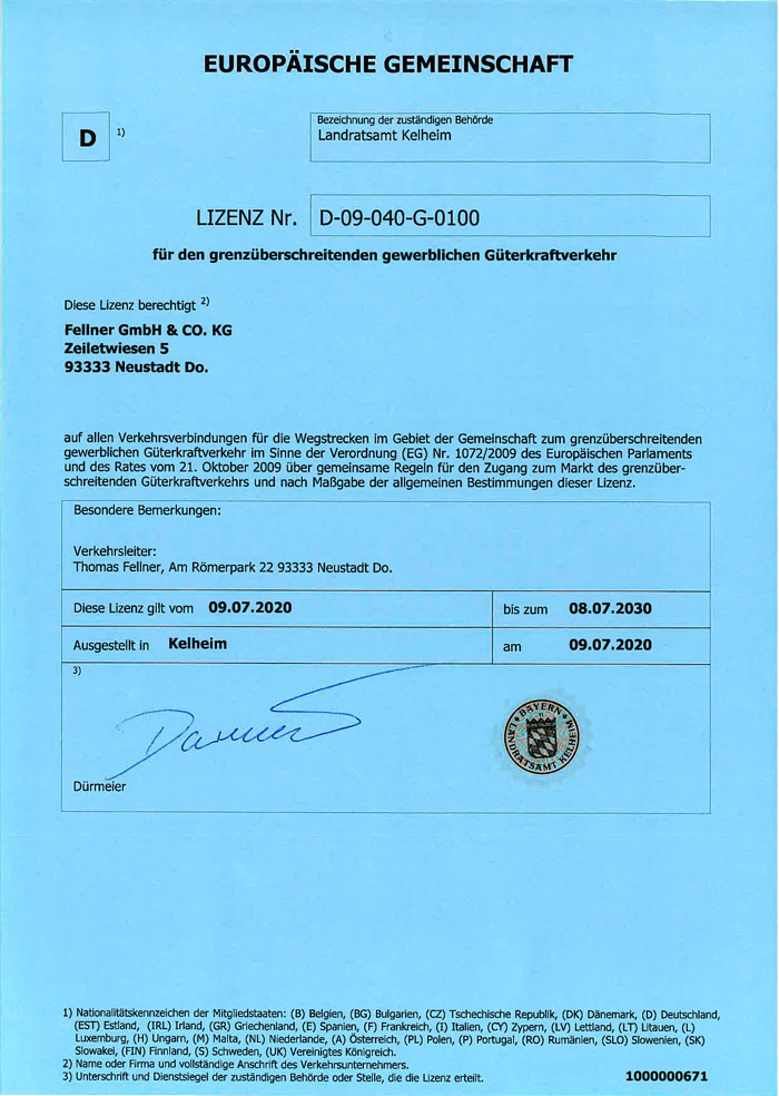 LIZENZ grenzübersch-gewerbl-Güterkraftverkehr-1